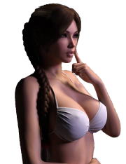 lara croft lingerie